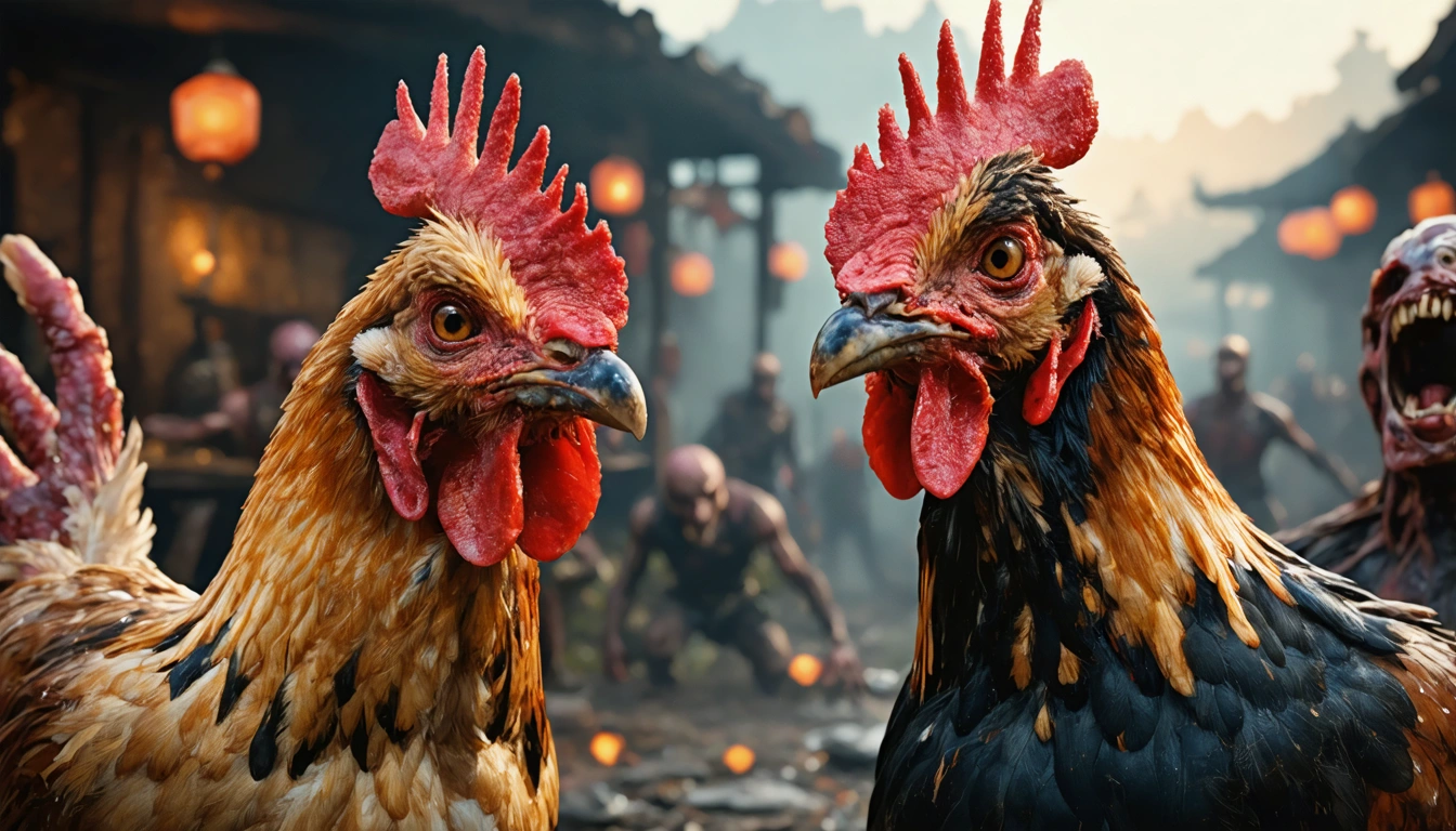 demo Chicken vs Zombies