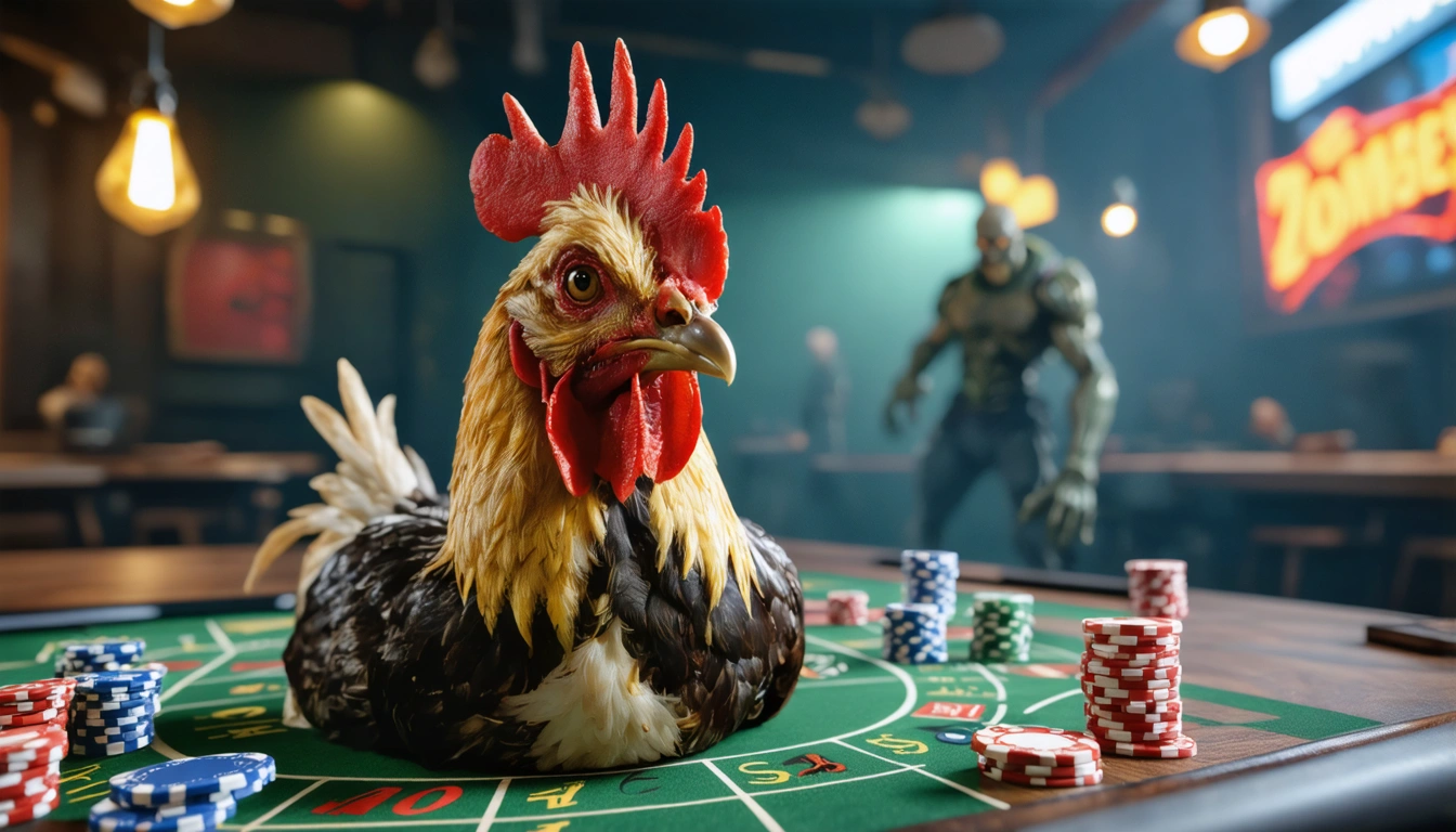 mobile app Chicken vs Zombies